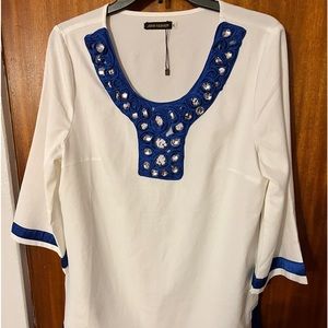Beautiful sequin design blouse